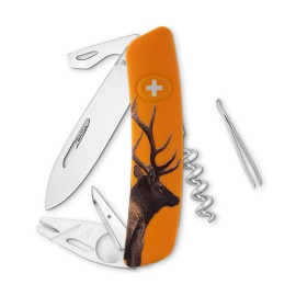 SWIZA WILD LIFE TT03 BULL ELK 11 FUCIONES NARANJA