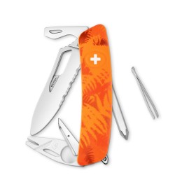 SWIZA SINGLE HAND SH04 TR-TT 12 FUNCIONES CAMO DE HOJAS NARANJA