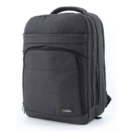 Mochila urbana Nat Geo, PRO 20 L, resistente al agua, gris oscuro