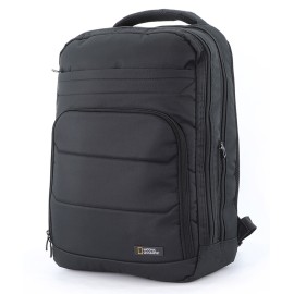 Mochila urbana Nat Geo, PRO 20 L, resistente al agua, negro