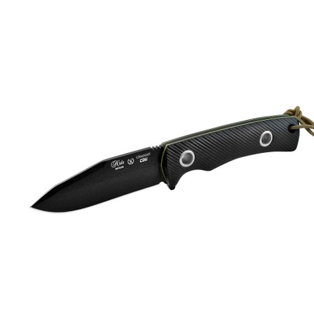 Cuchillo Chaman-CDU táctico y supervivencia con funda cordura, acero Böhler, dureza N-695